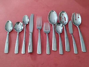 Imperial IMI41 Stainless Flatware CHOICE Pinwheel Daisy Flower Per Piece - Picture 1 of 24