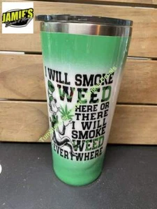 I Smoke Weed here or there - handmade - Made to Order - Bild 1 von 2