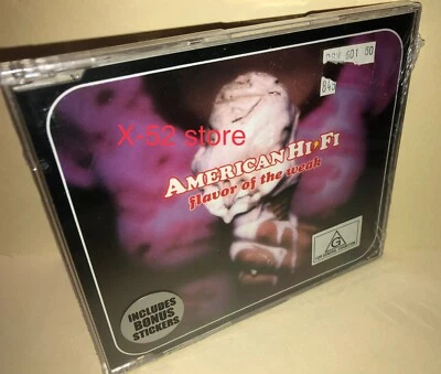 American Hi-Fi CD hit single Flavor of the Weak 4 tracks with Bonus Stickers Foto 1 de 4