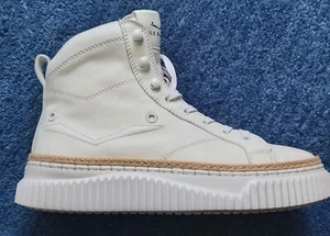 Voile Blanche Italien Sneaker Gr. 39, Weiß, neuwertig, Modell Mairorca High - Bild 1 von 6