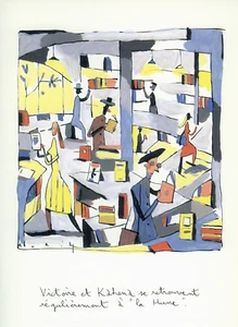 AVRIL VICTOIRE ET KAHENA SE RETROUVENT À "LA HUNE" TIRAGE 18 x 24 cm JAPON 1997 - Picture 1 of 1