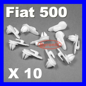 FIAT 500 126 X19 DOOR CARD PANEL TRIM CLIPS FASTENERS LANCIA - Picture 1 of 1