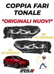 2X FARO FANALE ANTERIORE SINISTRO + DESTRO ALFA ROMEO TONALE 50579303 + 50579302 - Foto 1 di 4