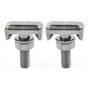 2 Battery Cable Terminal Connectors T-Bolt Replace #19116852 #6X0915138 #64740 - Picture 1 of 12