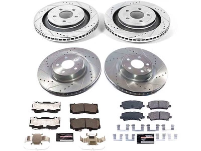 For 2021-2023 Ford Mustang Brake Pad and Rotor Kit Power Stop 38132YTZW — 第 1/2 张图片