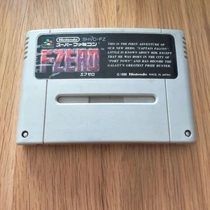 F-ZERO Super Famicom Cartridge Only Nintendo SFC Authentic Japan Collectible - Picture 1 of 1