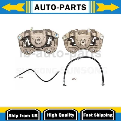 Pinza de freno delantera con mangueras lado conductor pasajero se adapta a Nissan Cube 1,8 L Foto 1 de 4