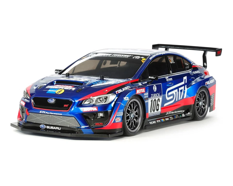 Kit de coche de turismo eléctrico Tamiya TT-02 Subaru WRX STI 24h Nurburgring 1/10 4x4 Foto 1 de 1