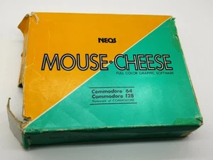 NEOS MOUSE CHEESE FOR COMMODORE C64 C128 BOXED - Afbeelding 1 van 4