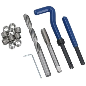 Kit de reparación de roscas métricas M10 x 1,5 mm juego de helicoil para roscas dañadas 15 piezas - Imagen 1 de 1