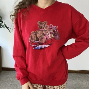 Sudadera DE COLECCIÓN NORTH REFLECTIONS Oso de Peluche y Regalos Navidad Mediana - Imagen 1 de 6