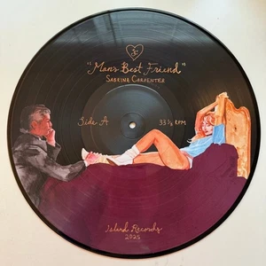 Sabrina Carpenter Man’s Best Friend Limited Picture Disc Vinyl - Picture 1 of 1