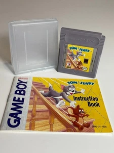 Tom & Jerry Nintendo Gameboy Authentic Game w Manual & Case Pristine - Picture 1 of 9
