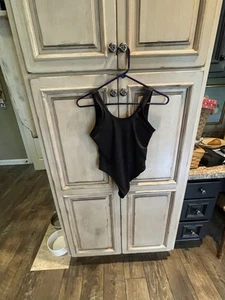 The Gap One Piece Black Swim Bathing Suit Size Small - Picture 1 of 5