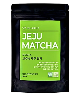  Premium Jeju Matcha 100g-Pure Korean Green Tea Powder for Heart, Brain & Diet - Image 1 of 4