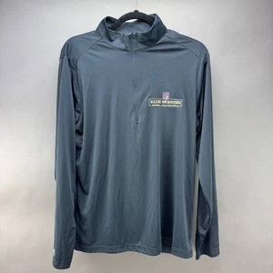 Antigua Ozzie Newsome General Manager Forum Mens Black 1/2 Zip Pullover Size M - Picture 1 of 4