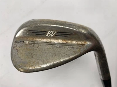 Titleist Vokey SM9 Raw Sand Wedge SW 54* 10S AeroTech Fiber i95 CW Stiff RH - Image 1 of 4