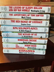 Great Illustrated Classics • Lot Of 8 • Hardcover • Baronet Books - Picture 1 of 7