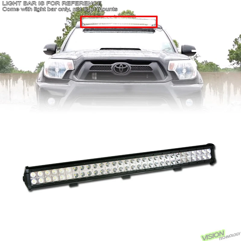 Lâmpada de neblina 180W 60X CREE LED 32" barra de luz de trabalho ponto inundação para SUV van caminhão V16 - Imagem 1 de 2