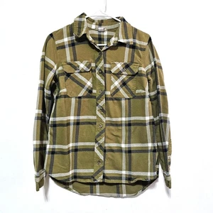 Camicia donna Duluth folklore flanella pesante con bottoni donna taglia small - Foto 1 di 5
