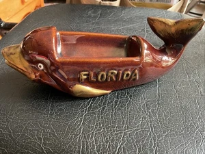 Sunshine Imports Cerámica Delfín Porta Baratijas Florida Souvenir - Imagen 1 de 4