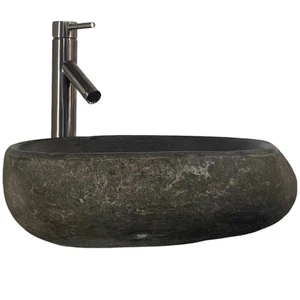 Fregadero de encimera piedra natural granito roca RSJB-6 - Imagen 1 de 5