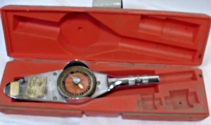 SNAP ON TOOLS 1/4" TORQOMETER DIAL TORQUE WRENCH TE1-FUA Inch POUNDS - Picture 1 of 4