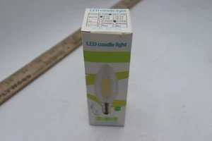 LED Bulb Candle Light Lamp Dimmable 2W E12 2700k 220lm C35 - Picture 1 of 3