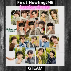 &TEAM erstes Heulen: ME JAPAN Lucky Draw Fotokarte Weverse Universal Musik PC - Bild 1 von 65