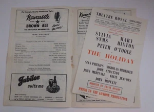 Peter O'Toole Sylvia Syms Colin Jeavons Newcastle Theatre Program & Flyer 1958 - Picture 1 of 4