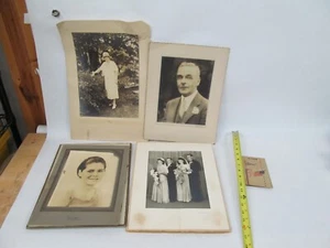 Fotografías antiguas retratos tarjetas de gabinete etc. boda Foley Nueva York - Imagen 1 de 12