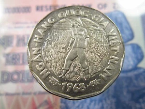 Vietnam South 20 Dong 1968 FAO Food Agriculture Việt-Nam World Coin h6676 - Picture 1 of 2