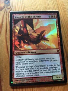 MTG Magic 1x FOIL Scourge of the Throne (Conspiracy - Mystery Booster) M/NM Eng - Bild 1 von 1