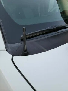4" Short Black Aluminum Antenna Mast Power AM/FM for NISSAN FRONTIER 1998-2023 - Picture 1 of 24