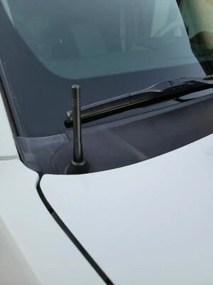 4" Short Black Aluminum Antenna Mast Power AM/FM for NISSAN FRONTIER 1998-2023 - Image 1 of 4