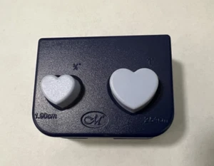 Creative Memories 2 Heart Punch 3/4 & 1" Preowned (D22B) - Picture 1 of 5