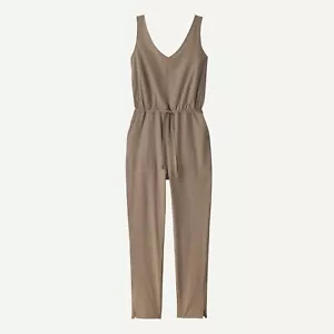 Patagonia Women's Fleetwith Jumpsuit Romper Multi-Size Wing Grey - Picture 1 of 8