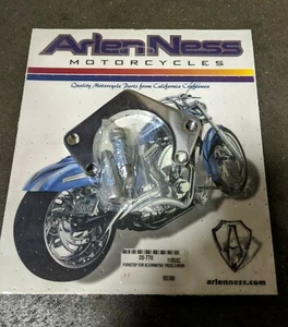 Arlen Ness FORKSTOP ALT TREES CHROME (20-770) - Foto 1 di 2