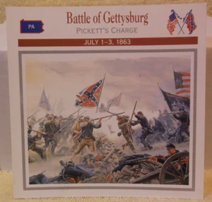 Tarjetas de datos coleccionables de la Guerra Civil de las ediciones Atlas, 1993 (12 en total) - Imagen 1 de 24