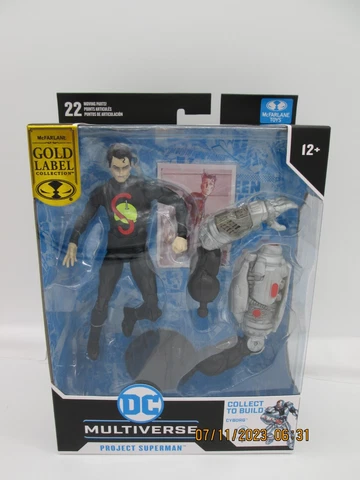 McFarlane DC Multiverse Project Superman (Flashpoint) Gold Label BAF Cyborg L1 Cover