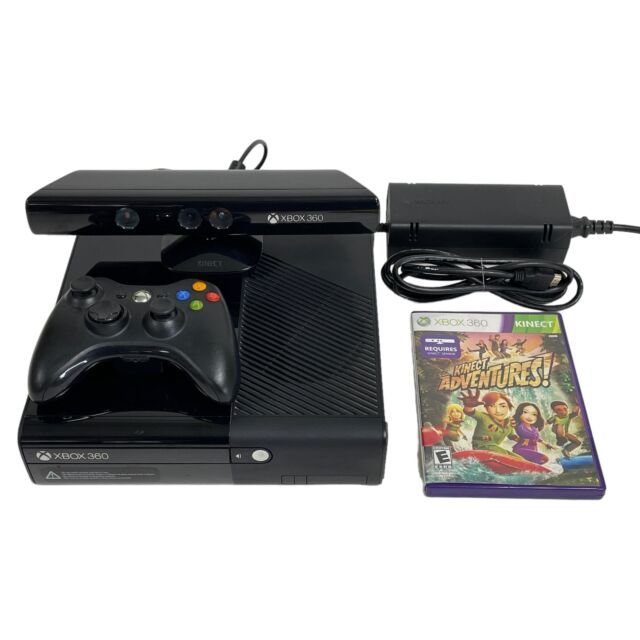 Xbox 360 Super Slim 4GB Kinect 1 Controle 2 Jogos