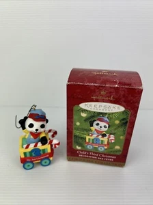 Vintage Hallmark Keepsake Peppermint Express Childs 3rd Chistmas Ornament 2000 - Picture 1 of 15