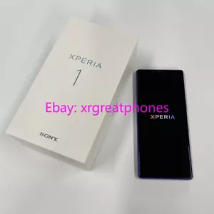 Sony Xperia 1 (XZ4) J8110 J9110 128GB 6GB RAM entsperrt Smartphone -- NEU VERSIEGELT - Bild 1 von 19