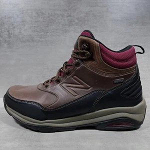 New Balance 1400 Waterproof Trail Hiking Boots - Women's Size 10 D Wide - Brown - Picture 1 of 10