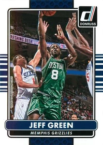 Jeff Green 2014-15 NBA Panini Donruss Basketball Base Card #33 Memphis Grizzlies - Picture 1 of 2