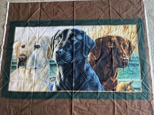 Lab Trio digital Panel Cotton quilt fabric 36 x 44 - Picture 1 of 4