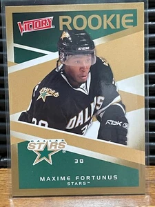 2010-11 Upper Deck Victory - 213 Maxime Fortunus - Rookie Gold - Foto 1 di 2