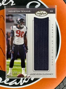 2017 Certified Fabric of the Game /99 Jadeveon Clowney #FG-JC.1 - Picture 1 of 2
