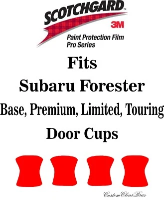3M Scotchgard Paint Protection Pro Series Fits 2022 2023 2024 Subaru Forester - Image 1 of 3