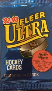 1992-93 Fleer Ultra NHL Hockey Series 1 Hobby Pack NEU SEALED - Bild 1 von 1